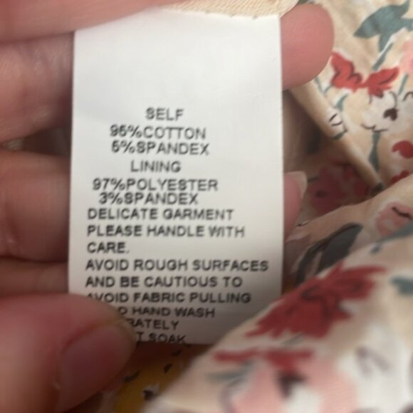 NWT SNDYS Australia Floral Off Shoulder Dress XSmall - Picture 5 of 5